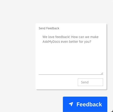 in-app feedback example